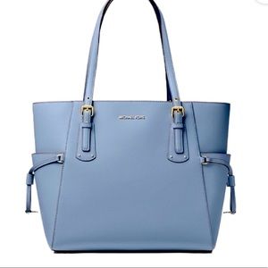 Michael Kors Voyager East West Tote-Pale Blue